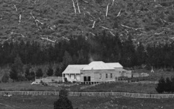 Glenhill a Sinclair family home as seen in the 1880s.