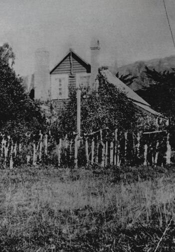 The McIlvride family & home - c1888 - Wainuiomata Historic Museum Society