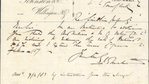 Offer for purchase portion of Wainui Water Race - Wellington City Council Archives, 00233-1883/6046