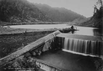 Lower Dam CIrca 1884 - No known copyright restrictions