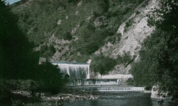 Lower Dam Spillway - Wainuiomata Historical Museum Society Collection Catalogue Number L3005