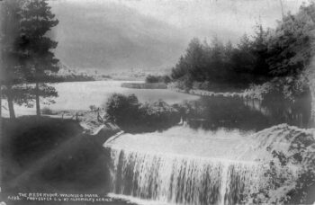 Lower Dam Spillway - - Wainuiomata Historical Museum Society Collection Catalogue Number L3605