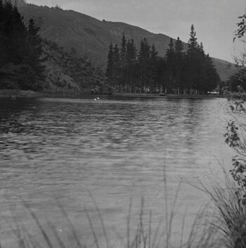 Old Dam Lake - c1924 - Wellington City Council Archives, 00125-1-5