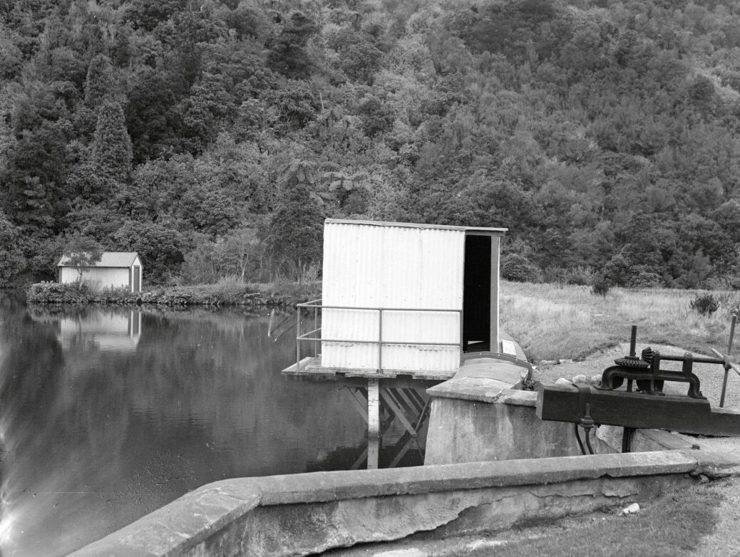 Old Dam - c1950 - Wellington City Council, photographer A K Bristow