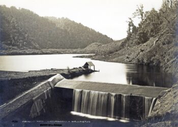 Lower Dam Spillway circa 1900 - Photographer Burton Brothers - PDM 1.0