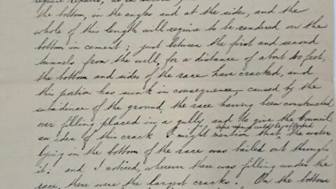 Loughrey City Surveyor Written Letter 1 - Wellington City Council Archives, 00233-1887/243