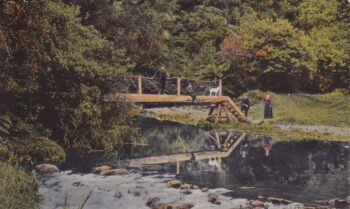 Old Rustic Bridge Postcard - c1903 - (WHMS: T4257)