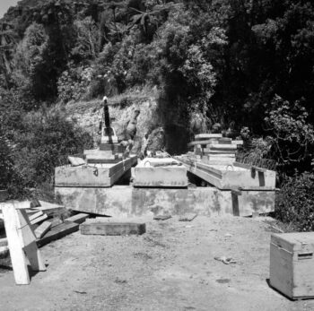 Solomon Knob Bridge - 22 January 1969 - Wellington City Council Archives, 00158-3550-g (sheet 8707a)