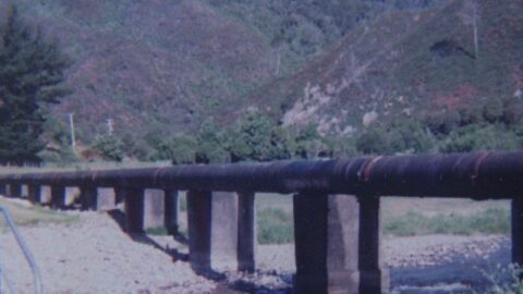 30 inch pipe - c1980s - (C) Jeremy Foster