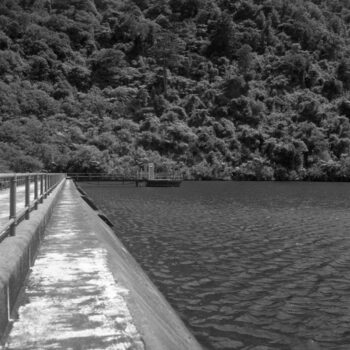 Morton Dam Wall - 13 December 1963 - Wellington City Council Archives, 00158-1455-a (sheet 3226a)