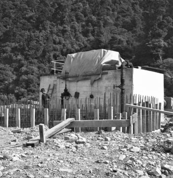 Filter House under construction - 8 March 1967 - CC BY 3.0 NZ