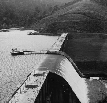 Morton Dam Spillway 1924 - Wellington City Council Archives, 00125-17 - CC-BY