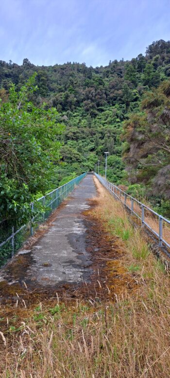 Top of the Morton Dam - 2024 - © wainuiomata.net