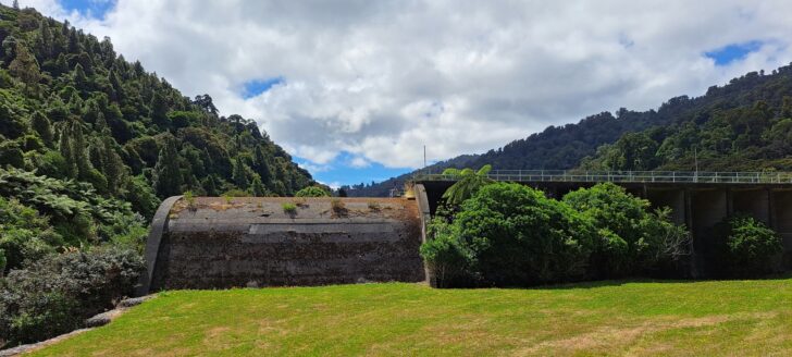 Decommissioned Morton Dam Spillway - 2024 - © wainuiomata.net
