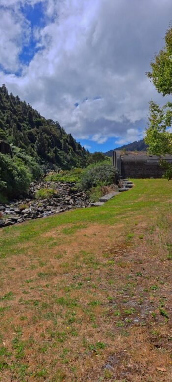 Wainuiomata River Path through Morton Dam - 2024 - © wainuiomata.net