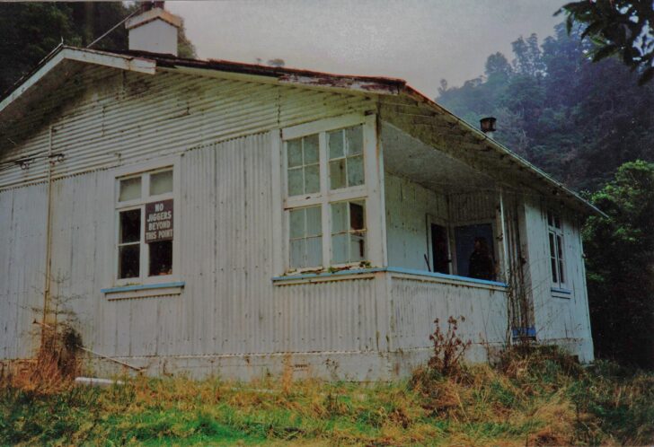 Abandoned Orongorongo Caretakers House