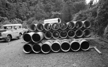 Orongorongo Pipes - 4 February 1970 - Wellington City Council Archives, 00158-4046-g (sheet 9827b)