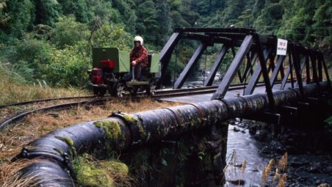 Orongorongo Pipe and Private Railway - Source: https://www.nzgeo.com/stories/natures-champagne/