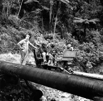 Orongorongo jigger and pipeline Orongorongo jigger and pipeline