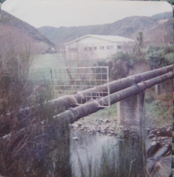 Pipes from Richard Prouse Park with smaller pipe being the Orongorongo pipe - Photographer: Jeremy Foster