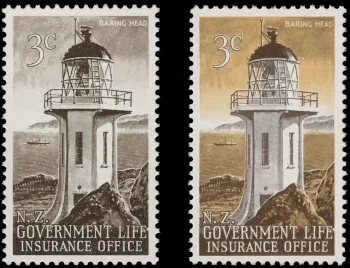 Baring Head Lighthouse Stamps - © wainuiomata.net