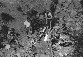 Kittyhawk remains above Sunny Grove - March 1969 - WHMS: L3180