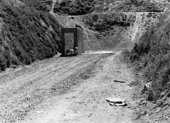 L3393 Access door on the Wainuiomata side of Waiwhetu Tunnel - 23 Nov 1981 - WHMS: L3393
