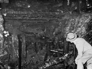 L3713 Looking into Wainuiomata Tunnel, Gracefield - 1940s - WHMS: L3713