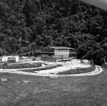 Morton Dam Strainer Building - 9 January 1968 - Wellington City Council Archives, 00158-3072-a (sheet 7395a)