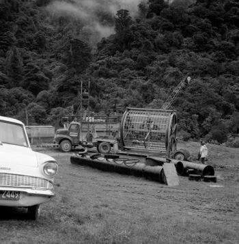 Micro strainer, Morton Dam - 4 September 1967 - Wellington City Council Archives, 00158-2931-d (sheet 6931b) - CC-BY