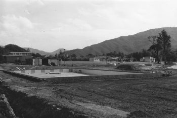 Foundations for Baths Complex, Moohan St, WOA - c1966 - WHMS: L3274