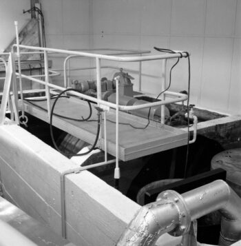 Morton Dam Strainer Building - 22 Jan 1969 - Wellington City Council Archives, 00158-3549-a (sheet 8701a)