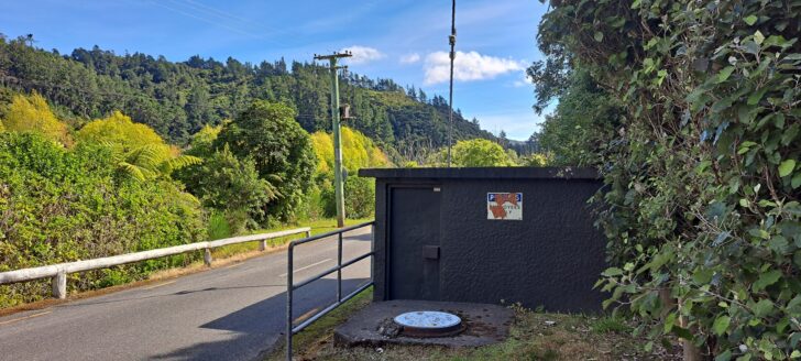 Reservoir Road Control Valve Building - 2025 - © wainuiomata.net