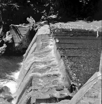 Orongorongo Weir - 9 January 1968 - Wellington City Council Archives, 00158-3072-d (sheet 7396b)