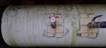 Green Pipe next to the Wainuiomata Chlorine Plant - 2024