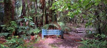 Sign: Whakanui, Mt McKerrow, Big Bend