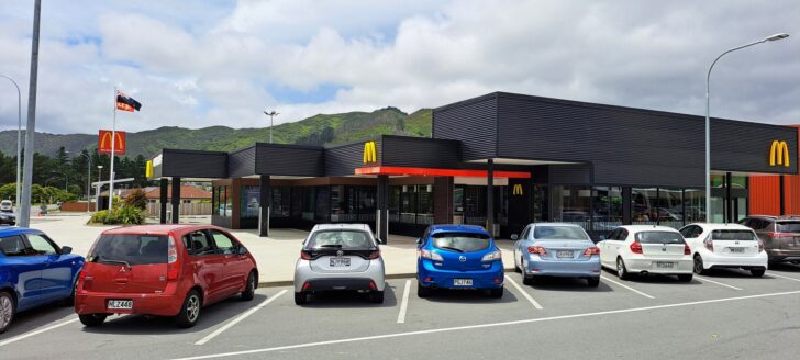 McDonalds in Wainuiomata in 2023 - © wainuiomata.net