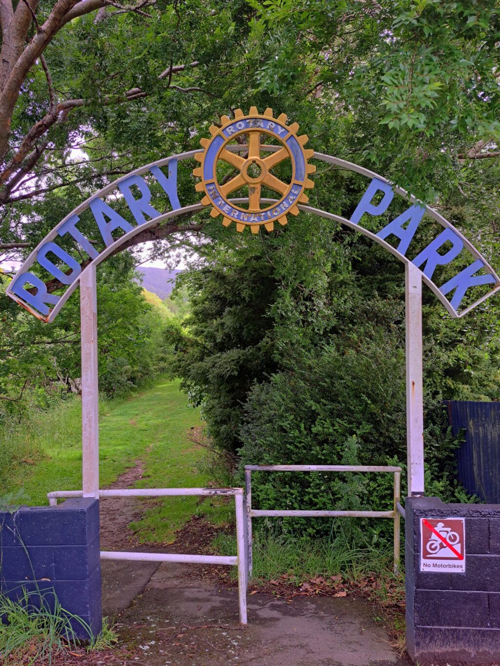 Rotary Park Entrance - 2023 - © wainuiomata.net