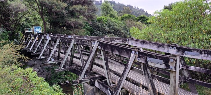 Bridge to Top Pool - 2024 - © wainuiomata.net