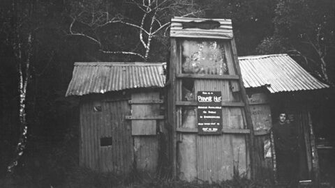 Catchpool Valley Old Hut - circa 1960s. Credit: Carl Smith