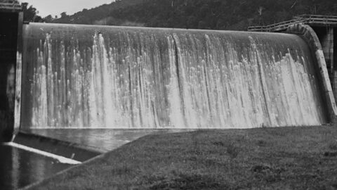 Morton Dam Spillway 1924 - Wellington City Council Archives, 00125-18 - CC-BY