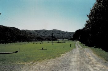 Farmland at Brookfield Lane Moores Valley in 1987, looking north.