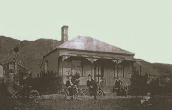 The Jansen Home Fitzherbert Road 1908 - Source: Wainuiomata Historical Museum