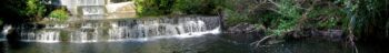 Dam Spillway Panorama - Photographer: Lance Stewart