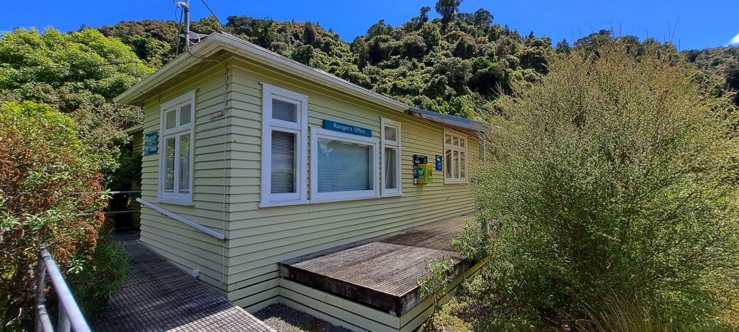 Ranger's Office in Wainuiomata Regional Park - 2024 - © wainuiomata.net