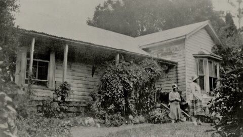 Brookfield c1920s-30s - Crowther home - Source: HUtt City Library - CC BY-NC-ND 3.0 NZ