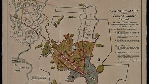 Proposed layout for Wainui-o-mata Development Ltd