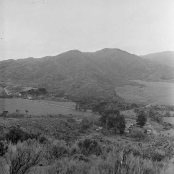 Gollans Valley west view 1957 Gollans Valley west view 1957