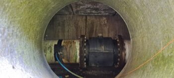 Green Pipe next to the Wainuiomata Chlorine Plant - 2024
