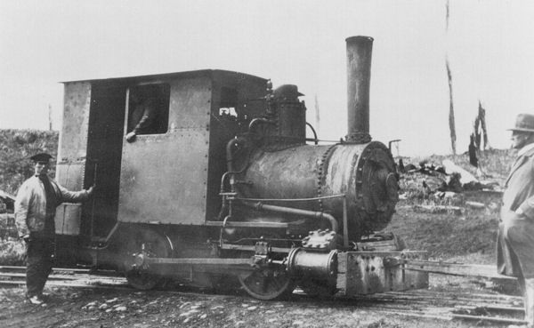 A locomotive from Marrawah Tramway in Tasmania
